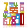 Wooden educational digital blocks creative puzzles stacking toys fun brain-burning early education topics Montessori style