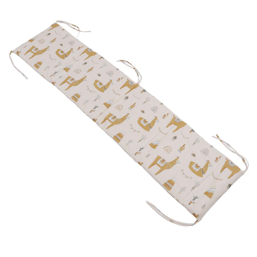 Baby Cot Bumper Safety Protector Removable Bed Borders Collision Resistant Cushion for All Seasons