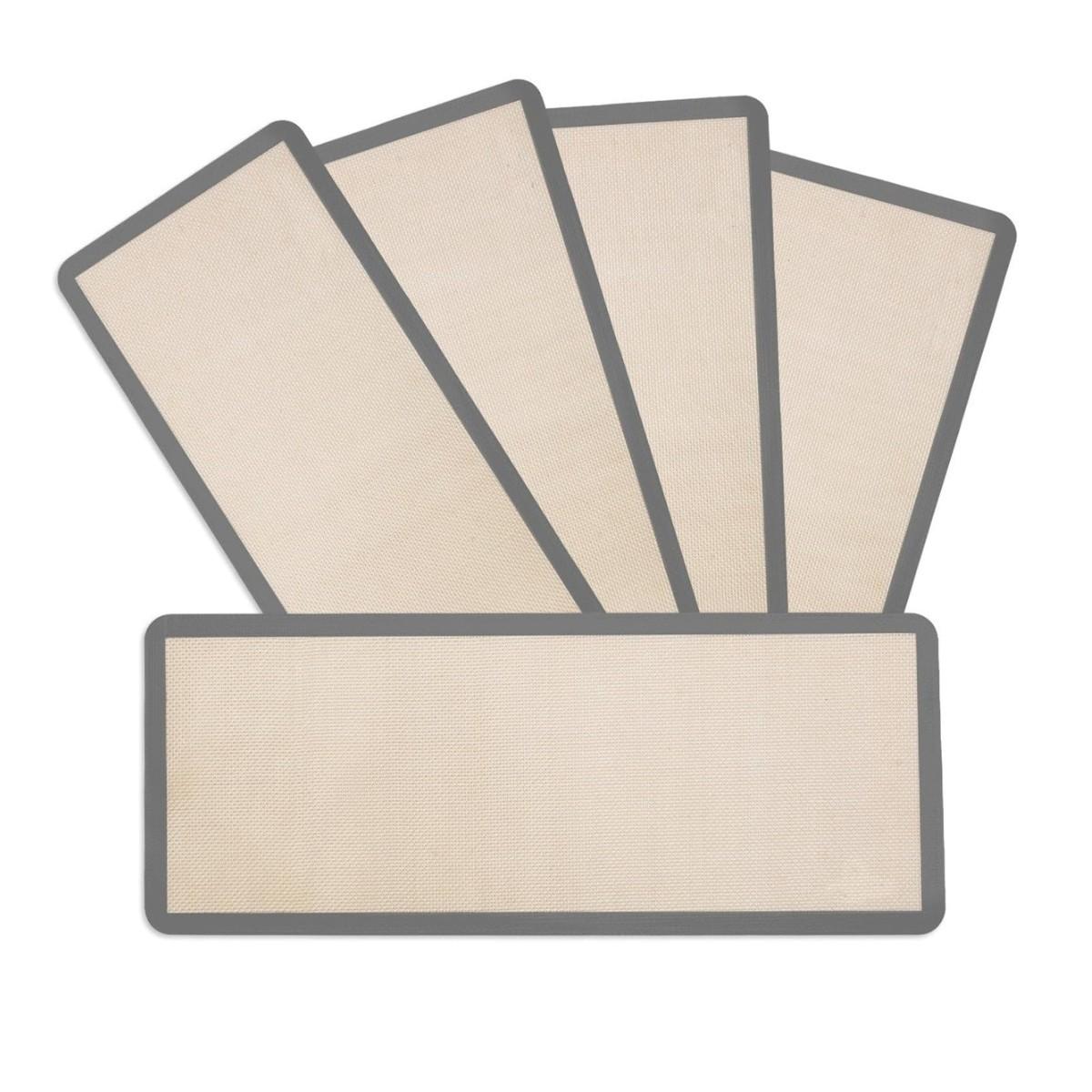 

Easy To Clean After Use Non-stick Drying Liners Silicone Baking Mats 44x17.5cm