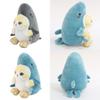Soft Cat Shark Plushie Doll Kawaii Toy For Kids Pillow Decor Room