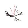 IDISON HID Wiring Harness 12V 130W 1pc Cable Wire Relay Wire Harness Controller for BI LED Projector Lens Installation Car Part