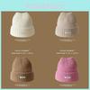 Woolen Knitted Women Beanie Cat Ear Solid Color Cold Protect Fashion Winter