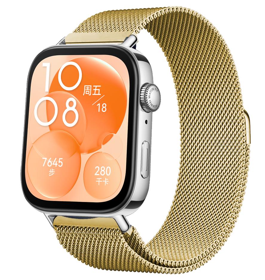 Milanese Loop Band For Huawei watch fit 3 Smartwatch Bracelet For Huawei watch fit3 Wristband Replacement Metal Strap Accessorie