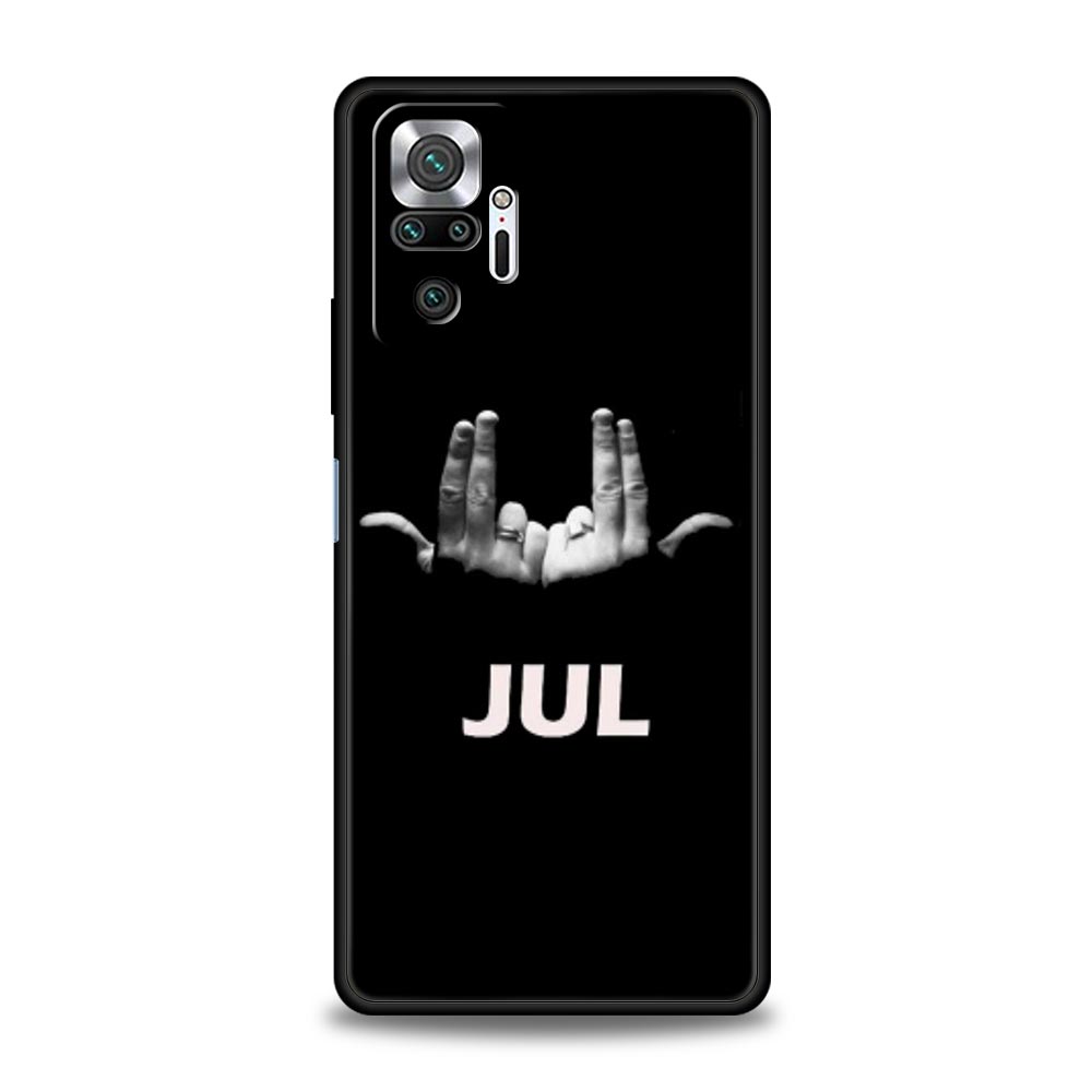 JuL Rapper Phone Case For Xiaomi Redmi Note 13 12 5G 11 10 Pro Plus 4G 9S 9 8 7 9T 13C 12C 10C 9C 9A Soft Silicone Cover