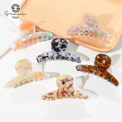 Bamboo Yao Kreativer PVC Herbst/Winter Süßer Schmuck Krallenclip - Damen Mode Haaraccessoire