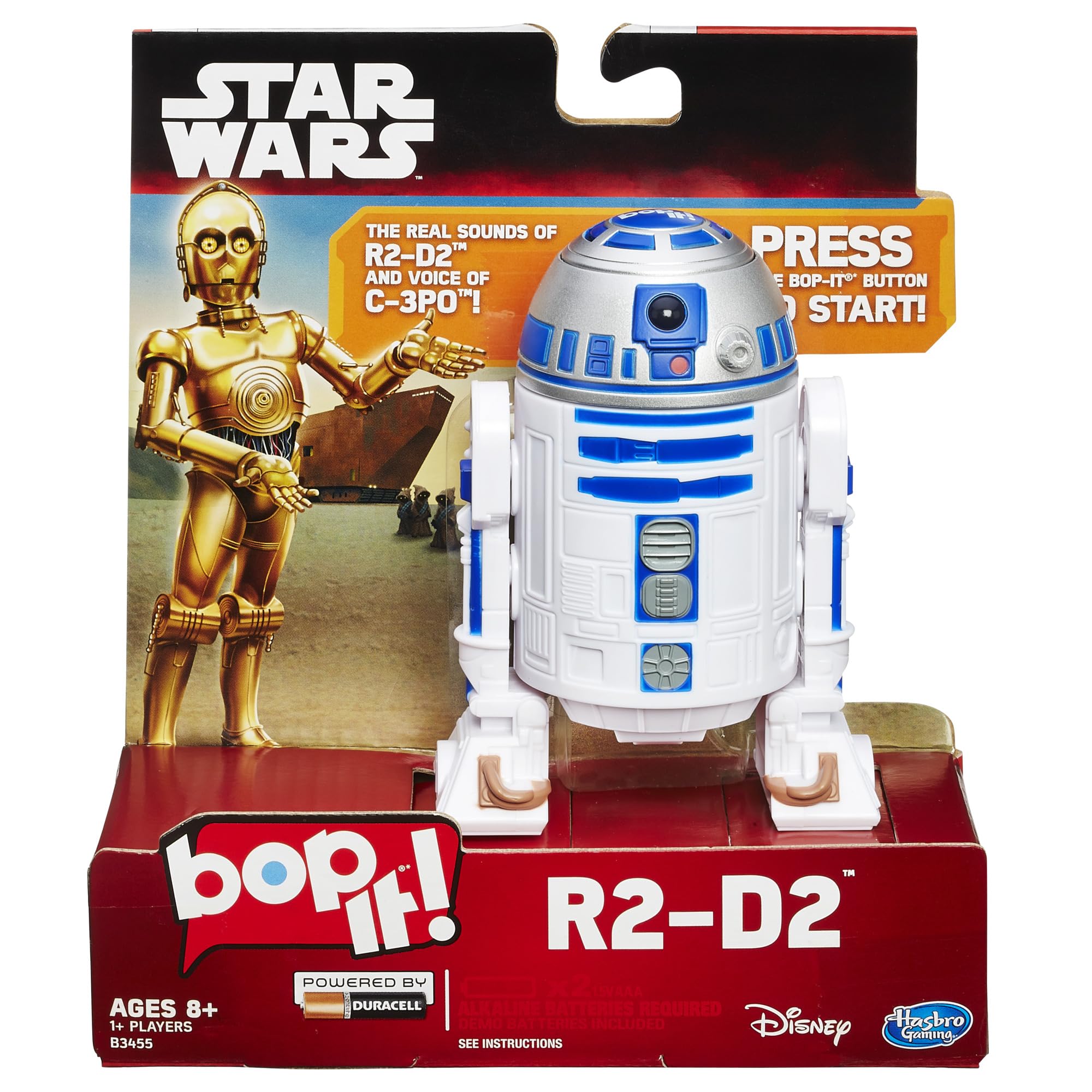 

Звездные войны R2D2 Bop It! Игра с аутентичными звуковыми эффектами дроидов и настоящим голосом актера, озвучивающего C3PO (B3455) [Параллельный импорт]