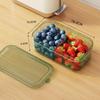 Refrigerator Fresh-keeping Box Kitchen Ingredient Storage Box Compartment Onion, Ginger, Garlic Grain Box Snack Fruit Sealed Box