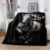 Horse Pentium Gallant Steed 3D Animal Blanket,Soft Throw Blanket for Home Bedroom Bed Sofa Picnic Travel Office Cover Child Gift