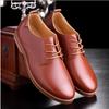 Scarpe da Uomo Giovane Business Fondo Piatto Suola in Gomma Grandi Scarpe Inglesi in Pelle
