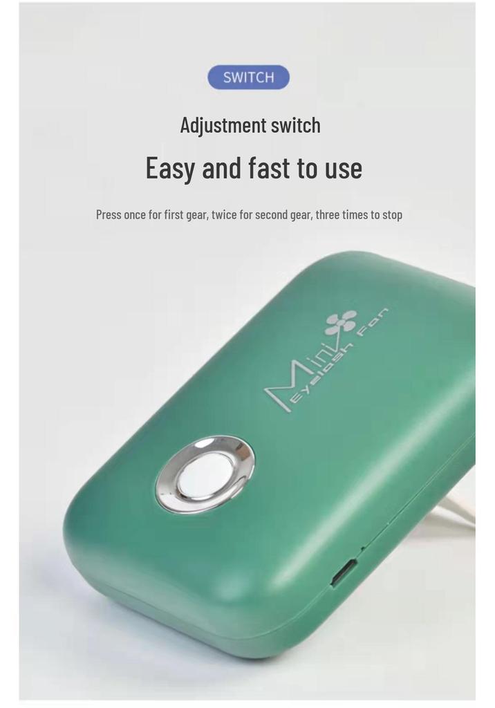 Eyelash Extension USB Handheld Electric Mini Fan