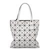 New Deformed Women's Bag Geometric Laser Rhombus Handbag Variety Folding Shoulder Big Bag