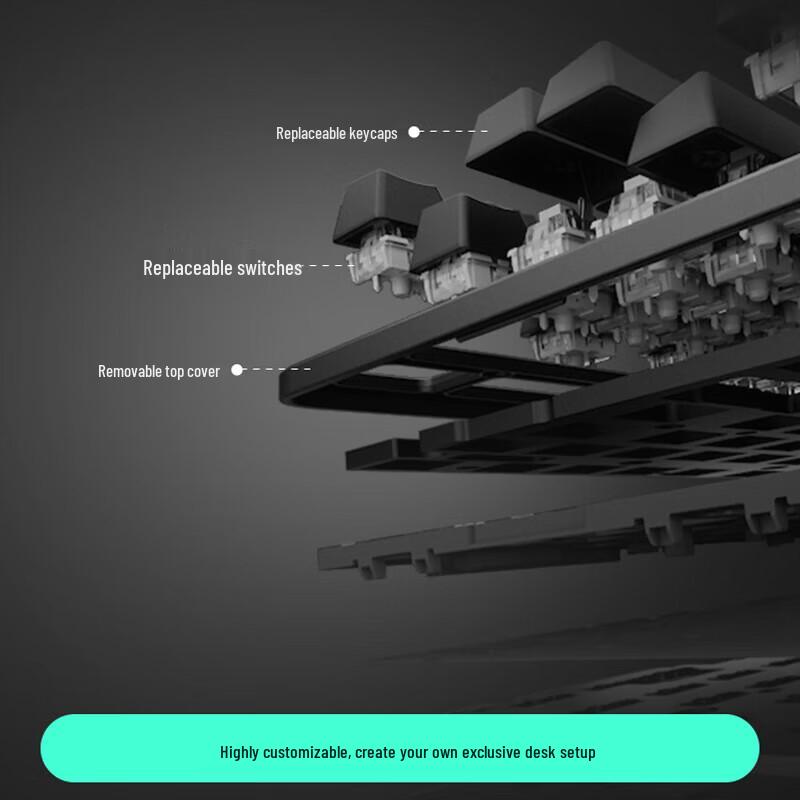 Logitech K868 Tri-Mode Custom Mechanical Keyboard