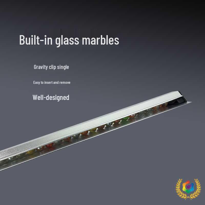 Wall-Mounted Aluminum Menu and Receipt Holder