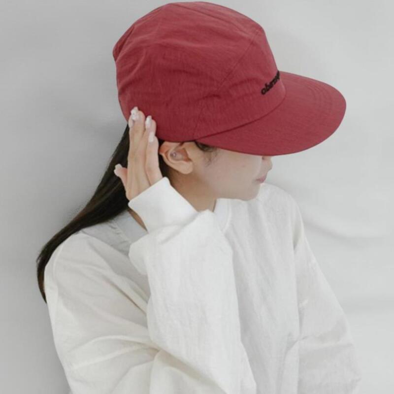 Women's Campus Style Lettering Straight Buckle Hat