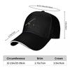 Gone Phishin' Baseball Cap golf hat genuine beach hat Horse Hat fashionable Men's Hats Women's
