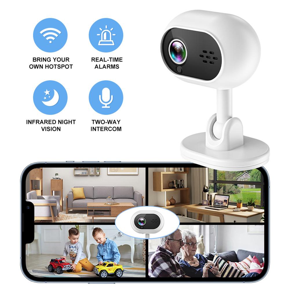 1080P Indoor Security Camera Motion Detection WiFi Surveillance Camera 2-Way Audio Night Vision for Baby Elderly Pet Monitor
