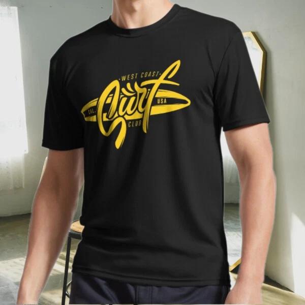 Men s and Women s T-shirts West Coast - Surf Club XL