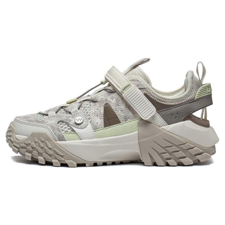 New LiNing CF Linchuan V2 Anti Slip Wear Resistant Low Top Sports Casual Shoes Men's Moonlight Gray AGLT079-1