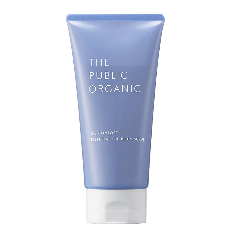 

THE PUBLIC ORGANIC Скраб для тела с эфирными маслами Ice Comfort 180 г [Лимитированный выпуск] синий