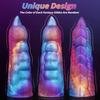 Compact Alien Shaped Remote Vibrating Dildo - Wireless Fake Penis Anal Plug for Women
