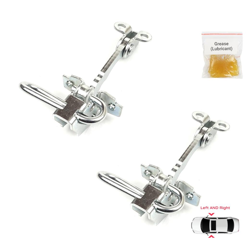 EDP1293-1 2 Pieces Door Hinge Stop Check Strap Limiter for Fiat Punto MK2 188 3-Door 1999-2012 51754187 