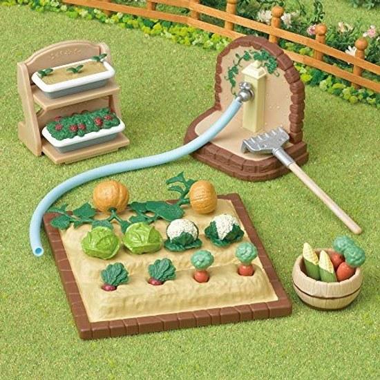 Sylvanian Families Furniture Vegetable Growing Set C-616 ST Mark Certification 3 years older Toy Dollhouse EPOCH