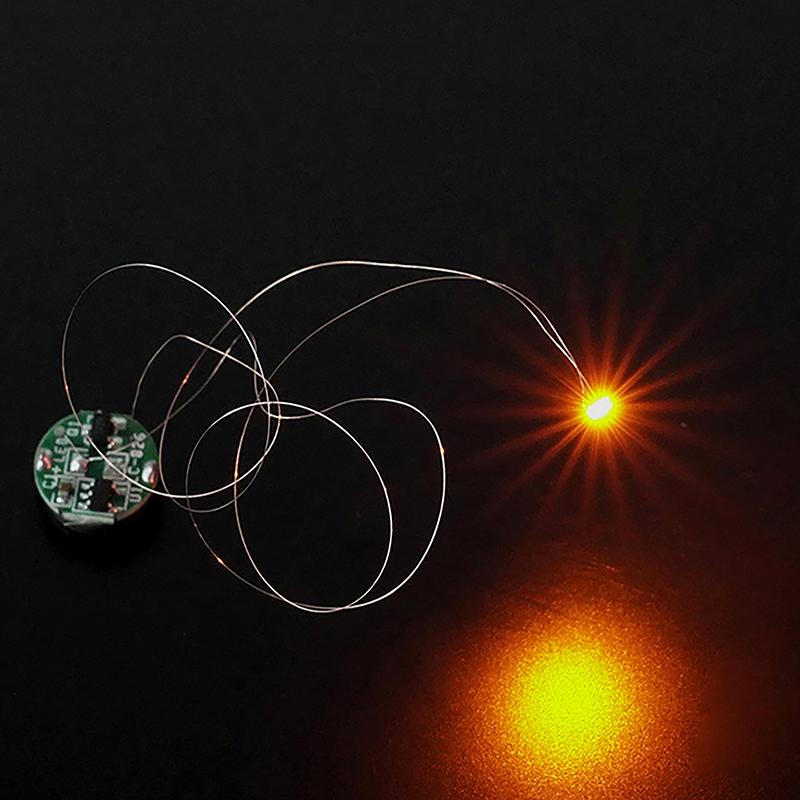 Led Light Magnetic Control Switch Lighting Chip Cartoon Animation Hand To Do Plus Light Model Toy With Wire Lamp