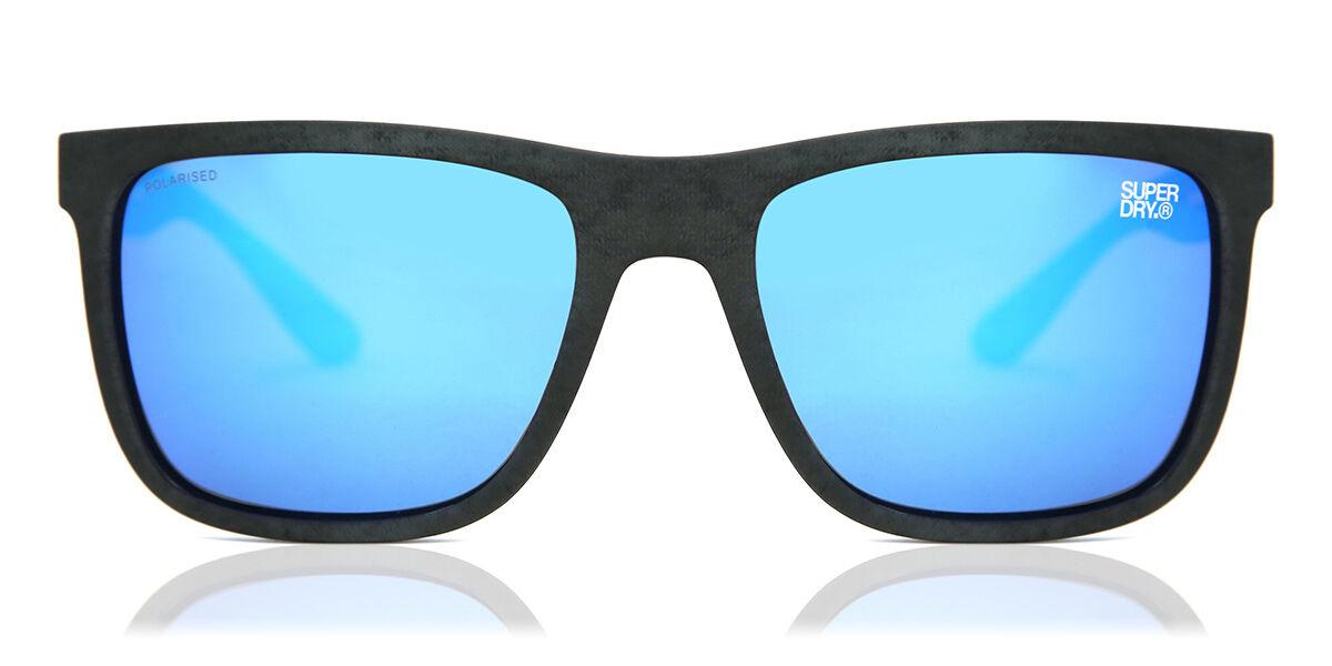 

Superdry Sds Runnerx Polarized 165p Unisex Sunglasses Black/Blue/56