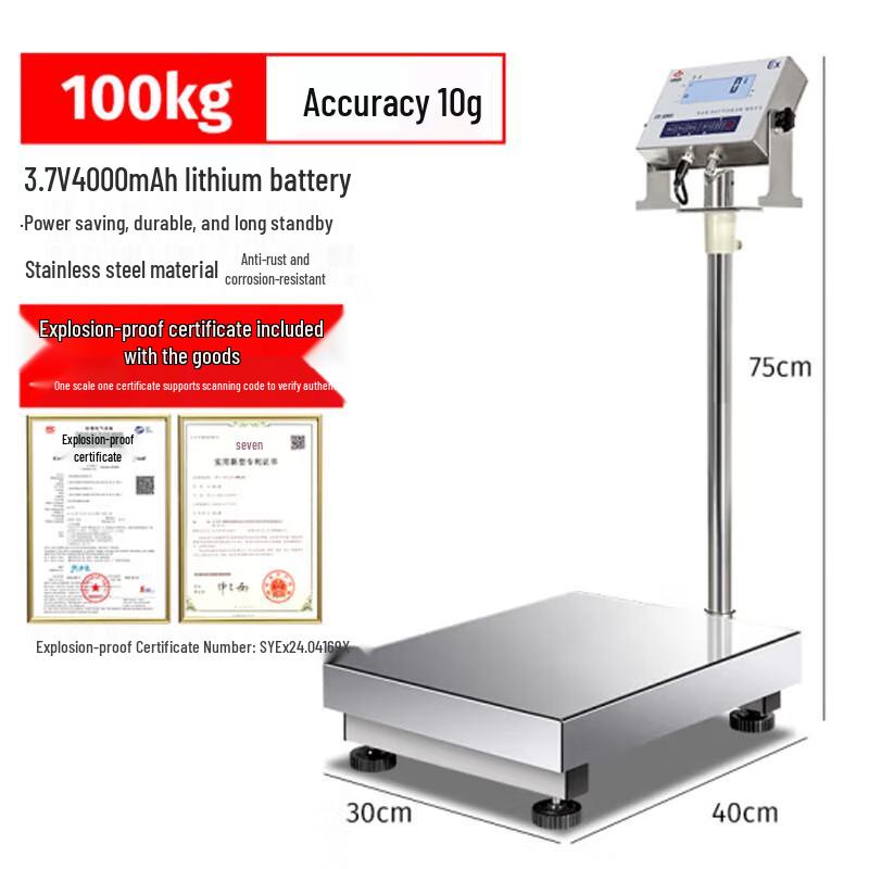 

HC Explosion-Proof Industrial Stainless Steel Scale