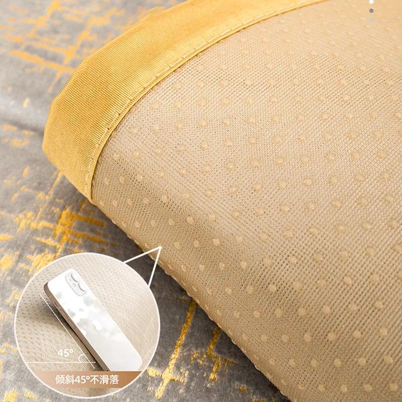 Luxury Sofa Cushions Living Room High-end Modern Winter Non-slip Seat Cushion Four Seasons Universal Armrest Towel Cover Cloth