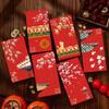 6pcs Hongbao Children Money Pocket Traditional Gifts Packing Bags  Celebration Party
