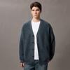 Calvin Klein Casual Loose V-Neck Knitted Cardigan Sweater Men Sweater 4LD308G