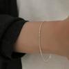 925 Silver Dot Snake Chain Bracelet