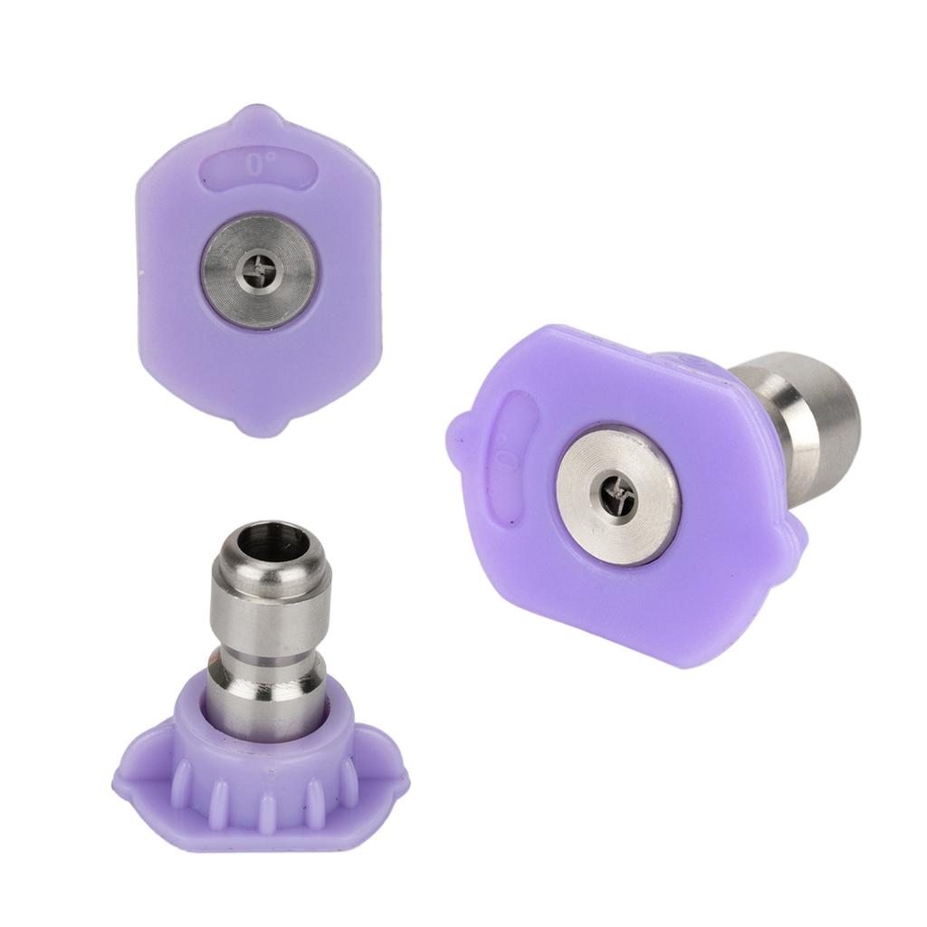 Duze pentru Mașină de Spălat cu Presiune 0 Grade 1/4 inch (2.5GPM) Duze pentru mașină de spălat cu presiune Sfaturi pentru spălarea cu presiune