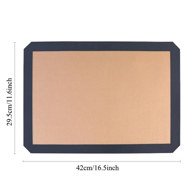 Silicone Macaron Baking Mat, Non-Stick Silicon Liner for Bake Pans & Rolling - Macaroon/Pastry/Cookie Making