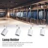 GU10 Lamp Holder 4 Head Rotating Ceiling Mounted   Base for Canteen Shopping Mall Showcase