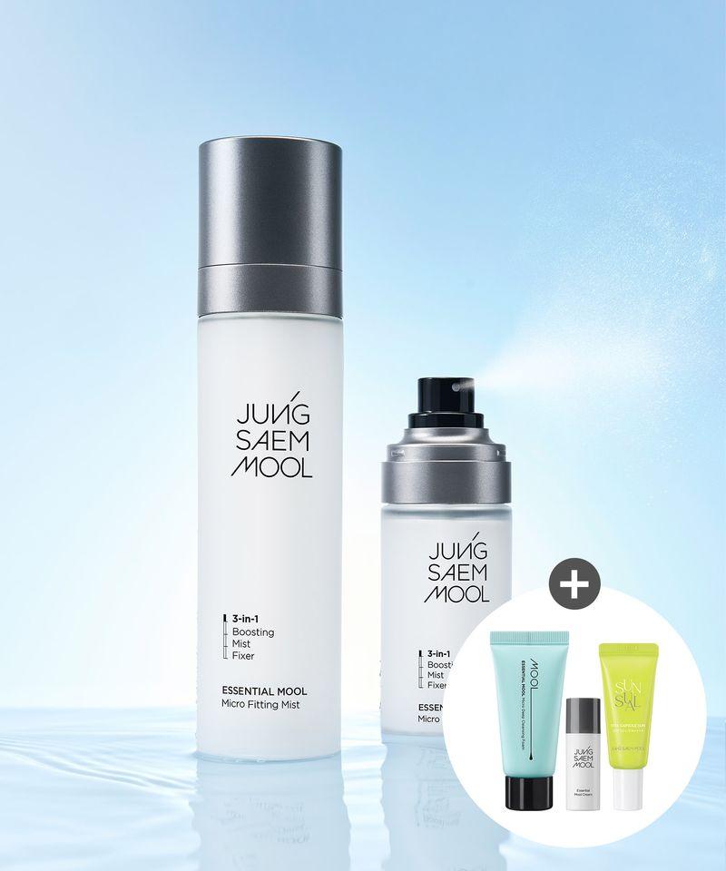 [Mist Duo] Essential Water Micro Fitting Mist 120ml + Mist 55ml