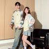 TonLion 2024 Unisex Raglan Sleeve Patchwork Knit Sweater