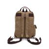 LeafIn Mini Lightweight Canvas Body Available in Two 8596 Backpack, Stylish, Bag, Unisex, Styles, (Khaki B)
