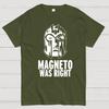 Magneto Was Right Cotton Summer Casual Cool Loose T-Shirt