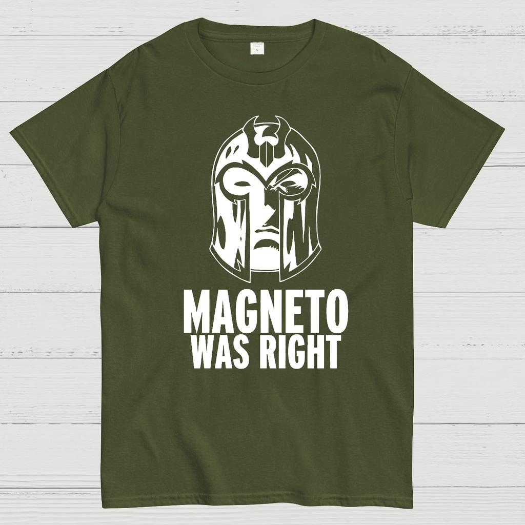 Magneto Was Right Cotton Summer Casual Cool Loose T-Shirt