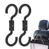 Car Headrest Purse Hook, Car Headrest Hook | 2 Seat Hook Car Storage Hooks
