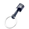 Customized Car Engine Piston Keychain - Metal Automotive Gift Pendant