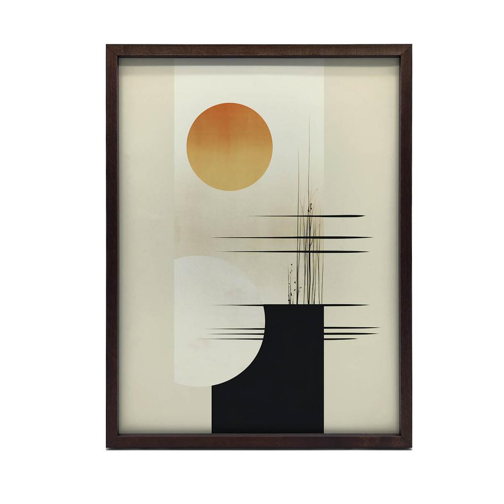 Minimalizm I Natura Minimalizm I Natura, 50X70 Cm, Bez Ramy, Płótno Premium Na Blejtramie