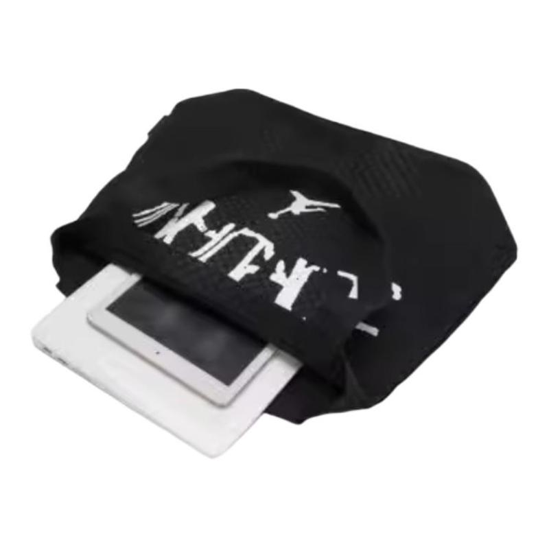 Jordan Cotton Tote Bag Shopping Bag Shoulder Bags Medium Size Unisex Black Jordan JD2513106AD-003