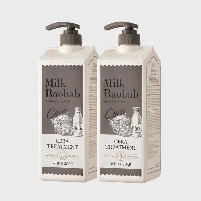 2 X Sarah Treatment 1200ml (White Soap)