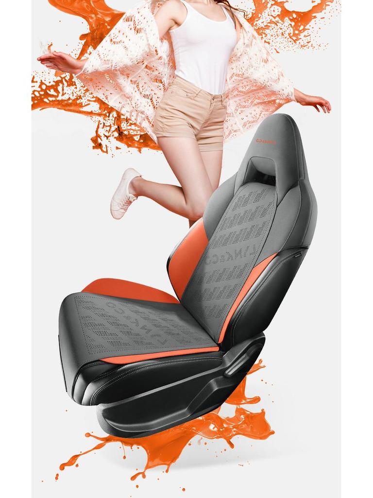 Lynk 01 Model 2024 2.0TD Voorwielaandrijving Suède Zadelonderlegger Universeel Stoelkussen