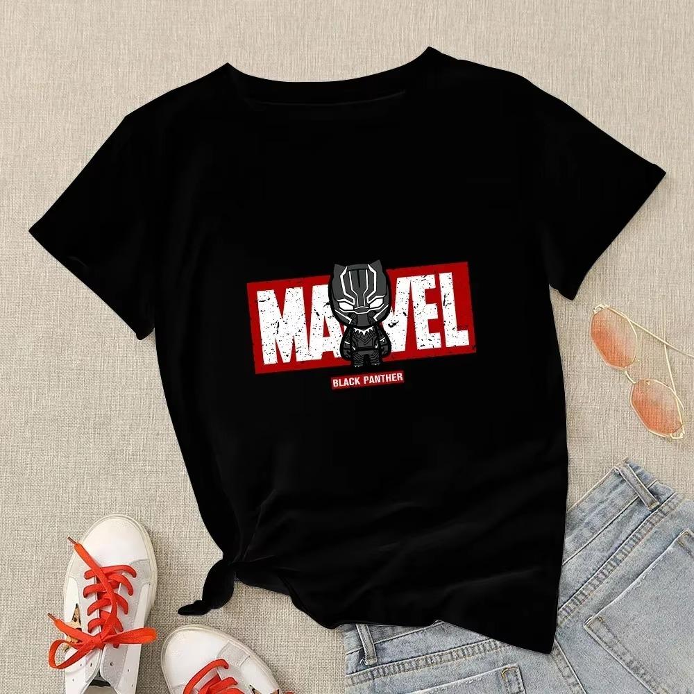 Summer T-shirts  Hipster Black Spiderman Shirt Streetwear Harajuku T Shirt Short Sleeve Tops Tee Clothes For Women
