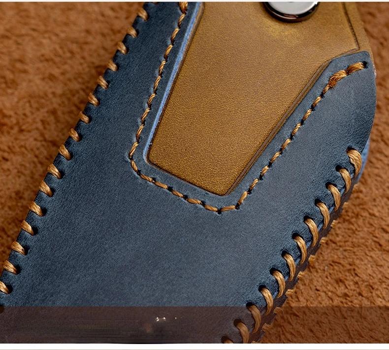 Interior Mouldings Suitable For Volkswagen Golf Teramont Tavendor Talagon Fashion Leather Car Remote Key Case Cover