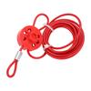 Adjustable Cable Lockout 2meters Lockable Handle Stainless Steel Lockout Tagout Cable Lock